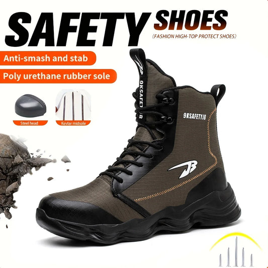 Fashionable Breathable Safety Shoes for Comfort and Protection