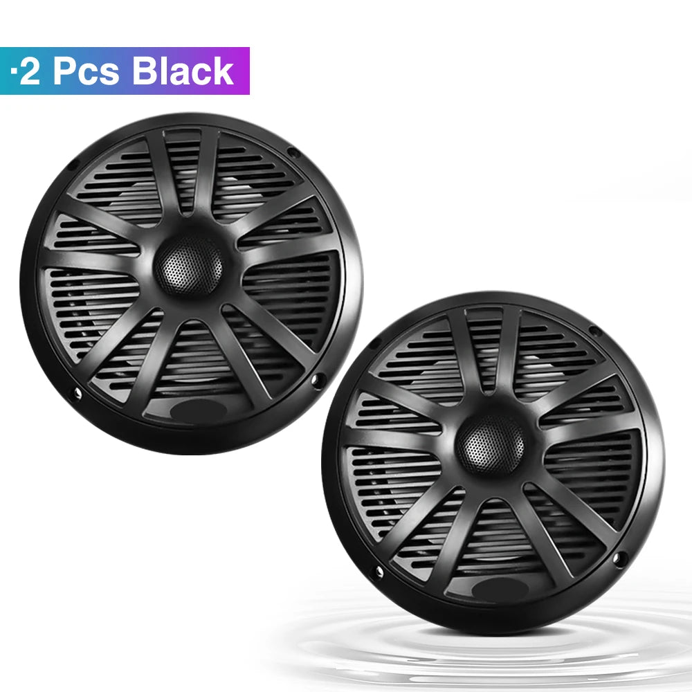 6.5 Inch Waterproof Marine Speakers for Boats and RVs