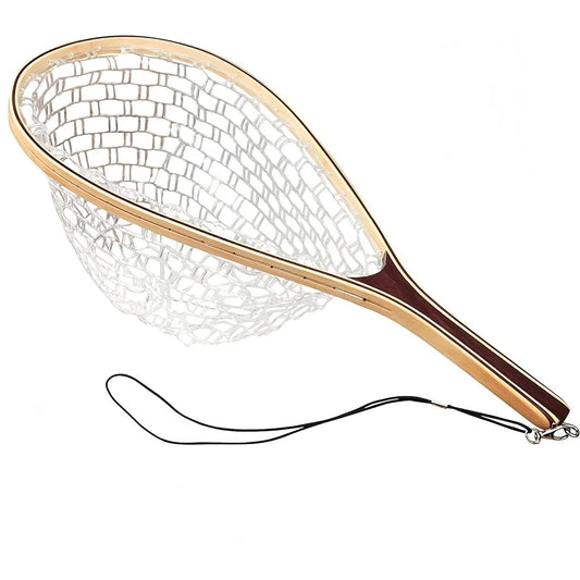 Fly Fishing Net Soft Mesh Trout Net With Handle For Release