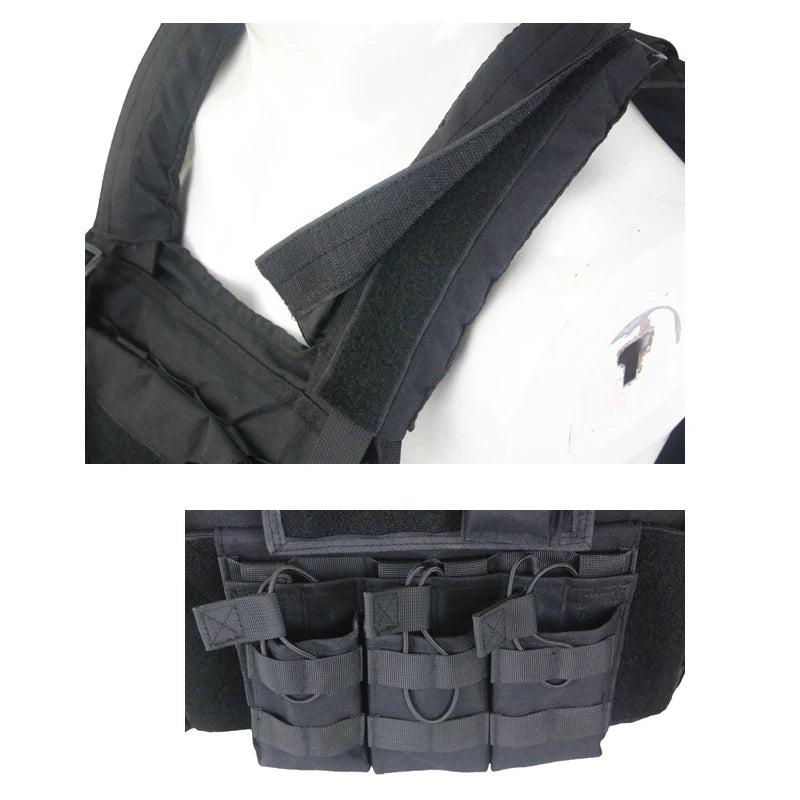 1000D Tactical Vest Sniper Chest Rig Airsoft Gear Carrier