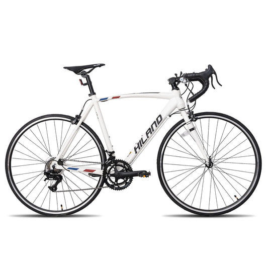 Unisex Hiland 700c Road Bike Lightweight Aluminum Frame
