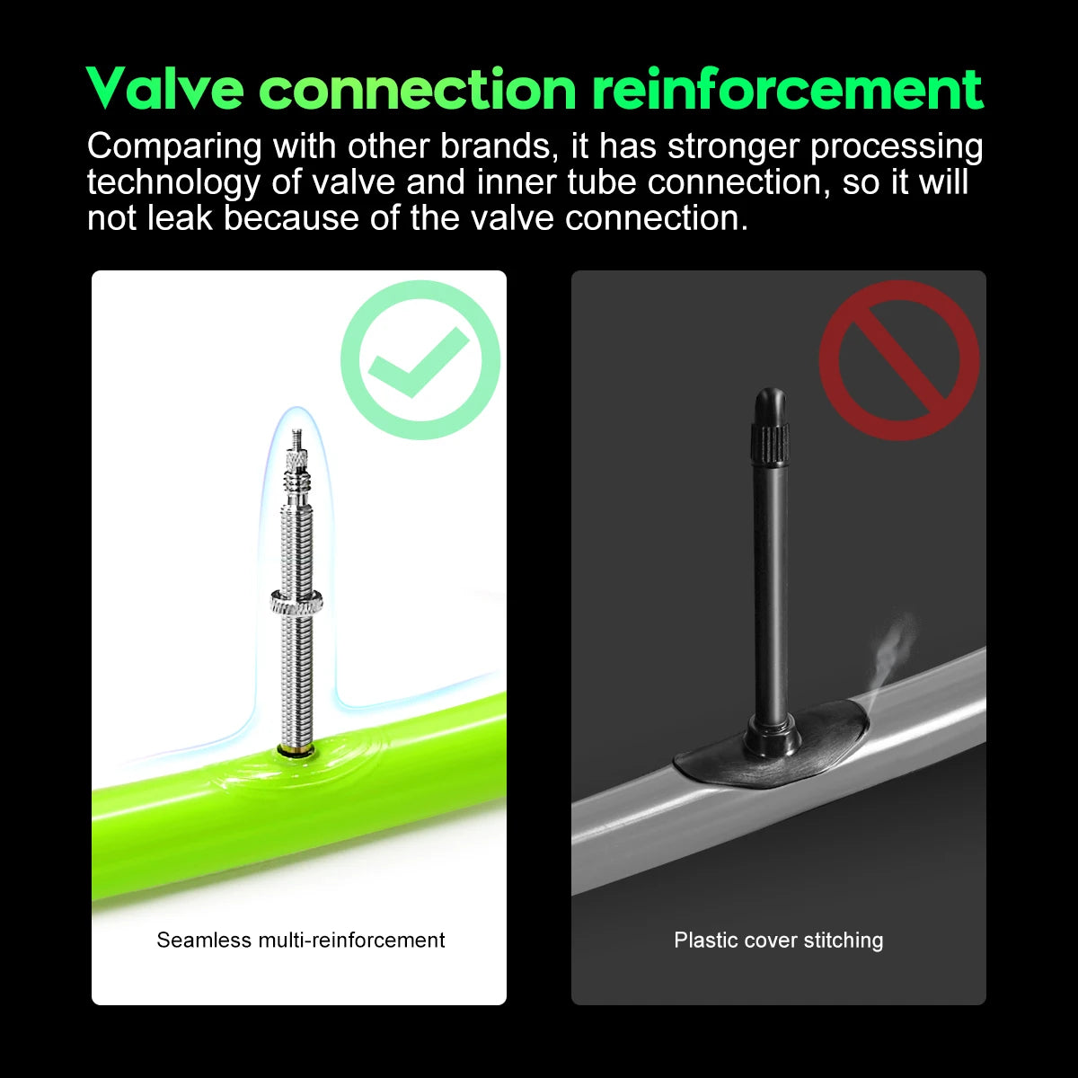 2pcs CYCLAMI Ultralight Bike Inner Tube 26 27.5 29 Inches MTB Bicycle TPU Material Bicycle Tire 45mm French Valve FV Super Light