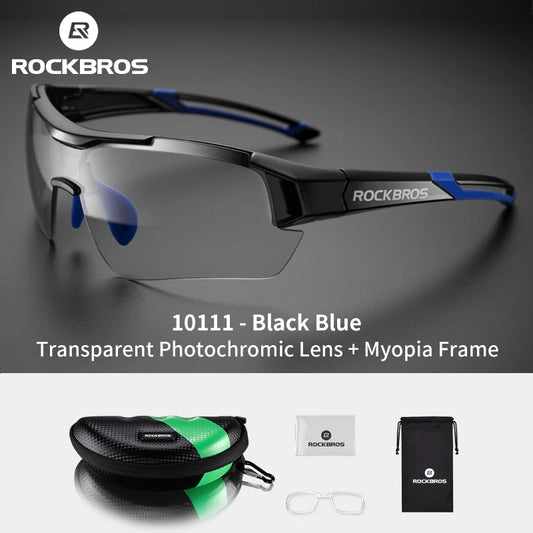 Rockbros Photochromic Cycling Glasses UV400 Protection