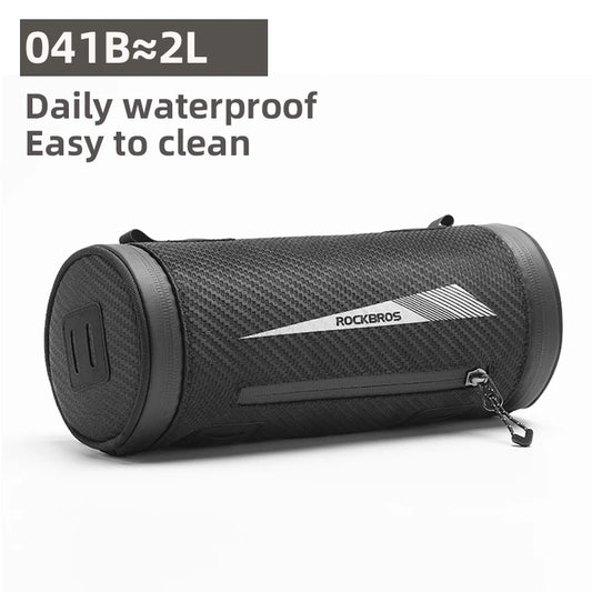 Waterproof Bike Front Bag Large Capacity Handlebar Bag