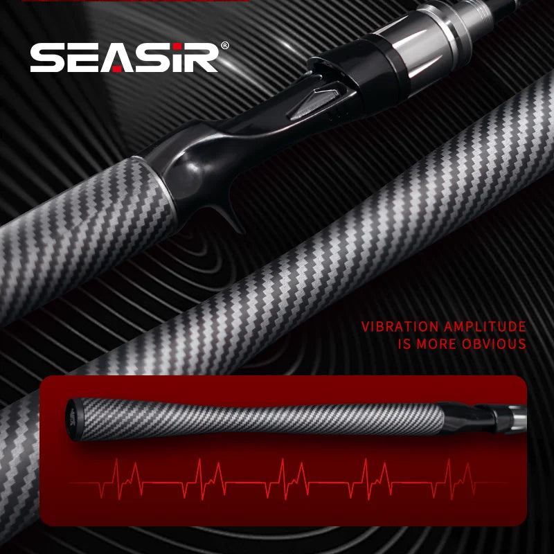 Seasir Grandmaster Spinning Fishing Rod with Smooth Ceramic Guides