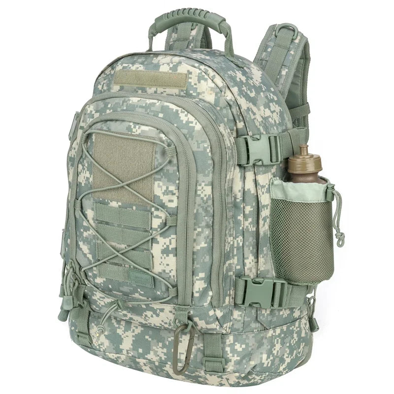 Durable Water-Resistant Tactical Backpack for Hiking and Camping