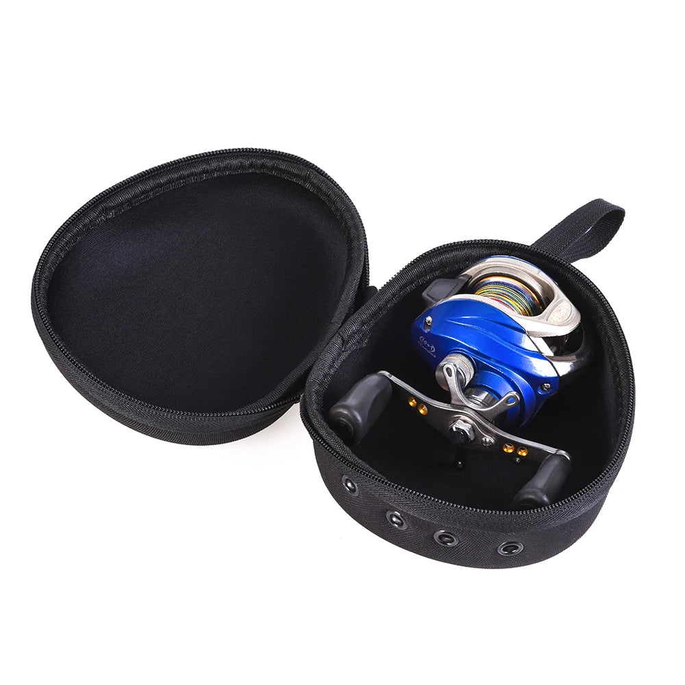 Water Resistant Fishing Reel Bag with EVA Padding
