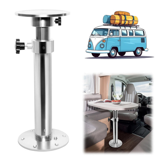 Adjustable Aluminum Table Base Kit for RV Stability