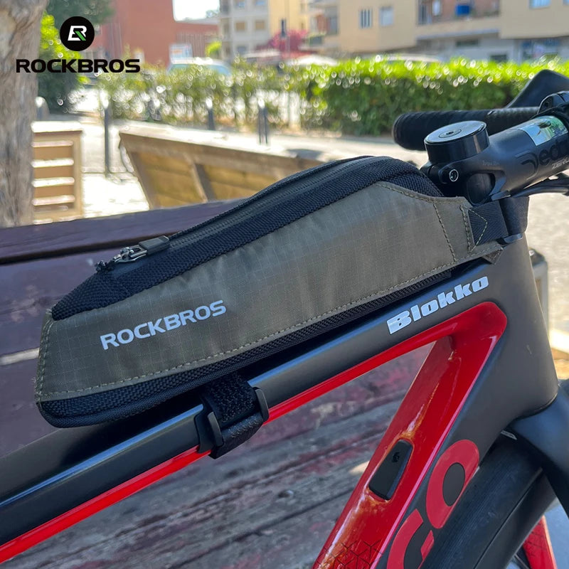 RockBros Top Tube Bag For Bike Phone And Tools Essentials
