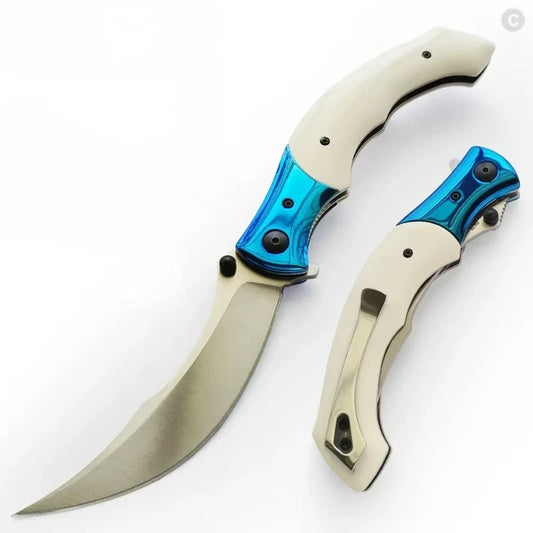 CR 7471 Folding Pocket Knife With 8Cr13Mov Durable Blade
