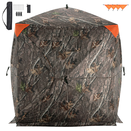 VEVOR 270 Degree See Through Ground Hunting Blind Pop Up