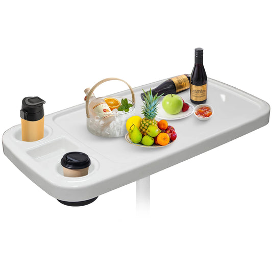 Durable Removable Pontoon Boat Table with Phone Holder