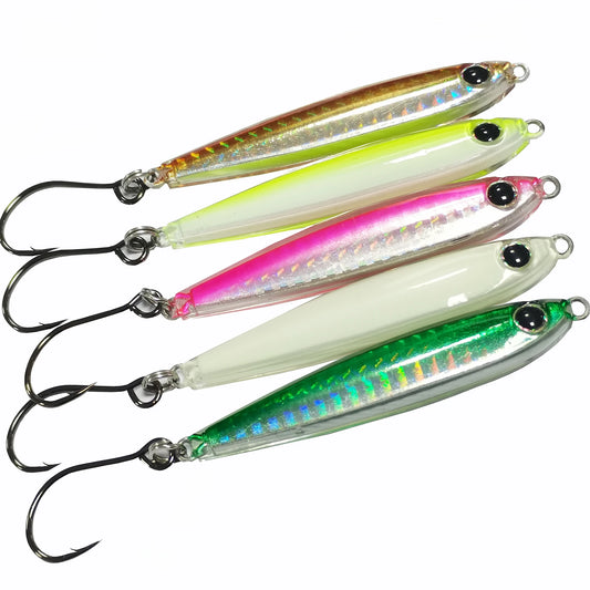 Mixed Color Epoxy Resin Fishing Jigs for Game Fish