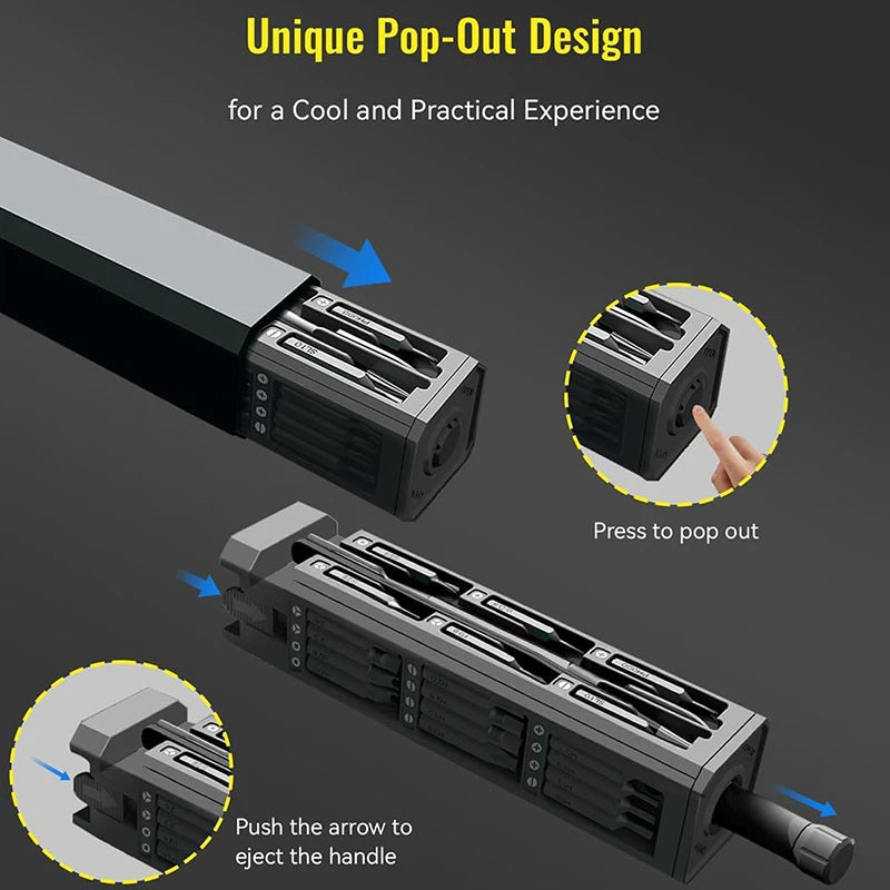 44 in 1 Precision Screwdriver Kit for Easy Repairs