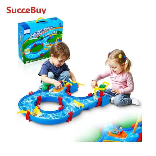 Children's Water Play Table with 39PCS Accessories for Outdoor Fun