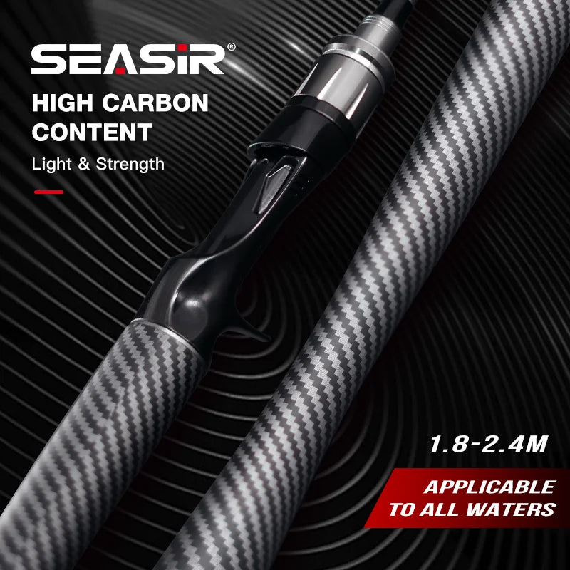 Seasir Grandmaster Spinning Fishing Rod with Smooth Ceramic Guides