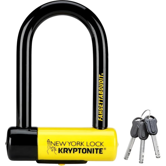 Kryptonite Fahgettaboutit Mini U Lock For Security Bikes