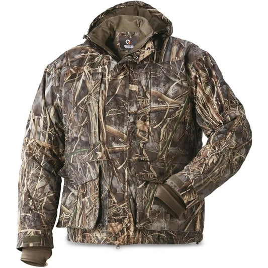 Waterfowl Hunting Jacket Mossy Oak Waterproof Insulated