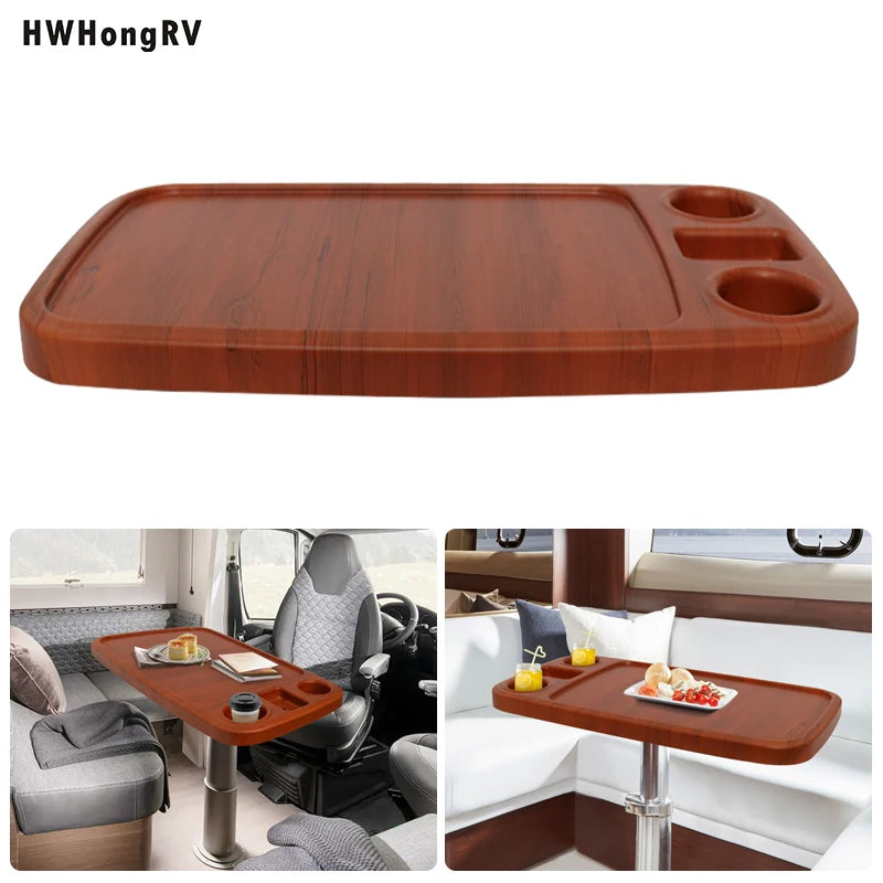 Durable Removable Pontoon Boat Table with Phone Holder