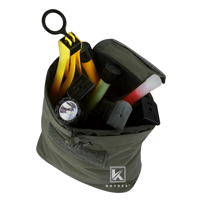 KRYDEX MOLLE Foldable Dump Pouch Magazine Recovery