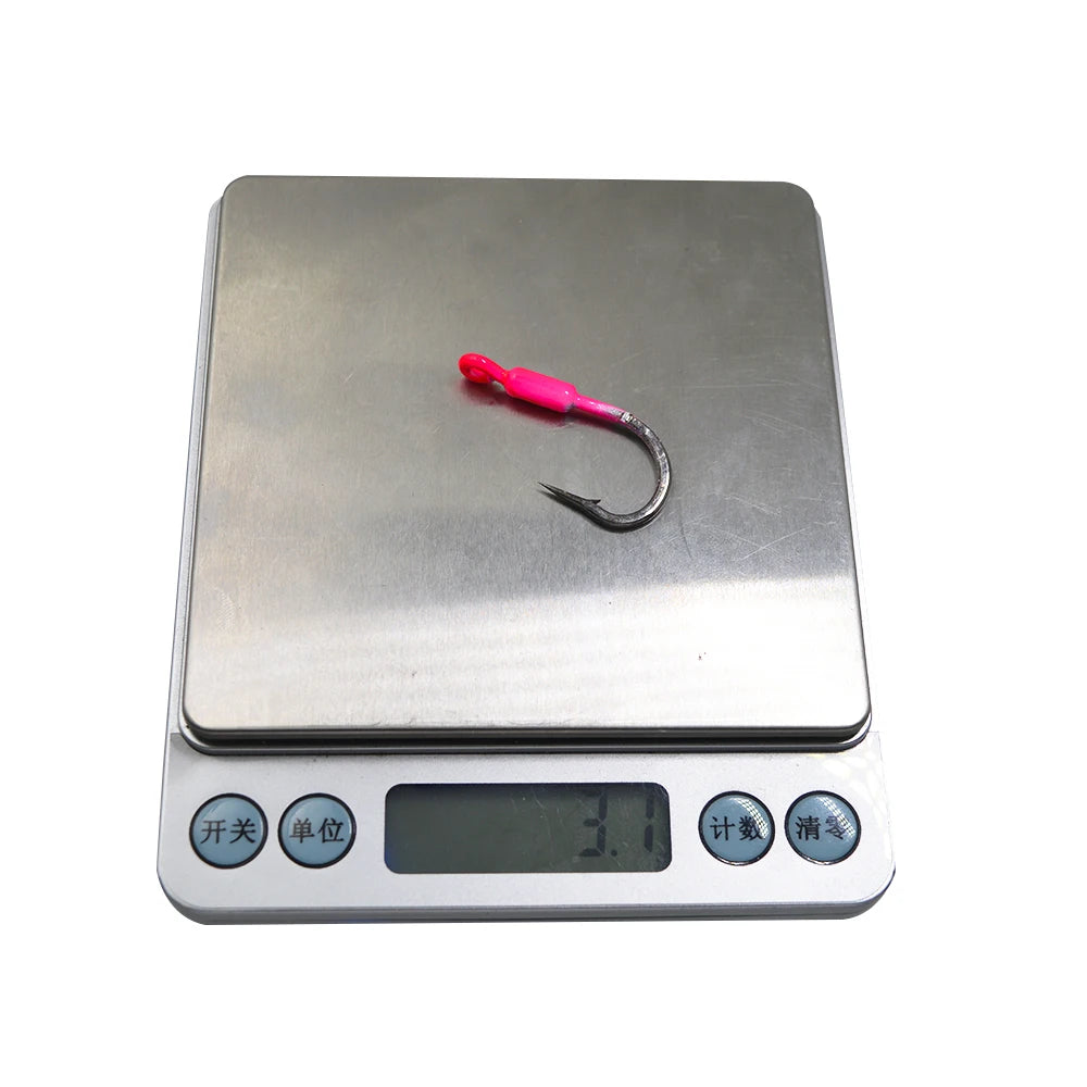 40pcs Snapper Jig Weighted Hooks for Enhanced Fishing Success