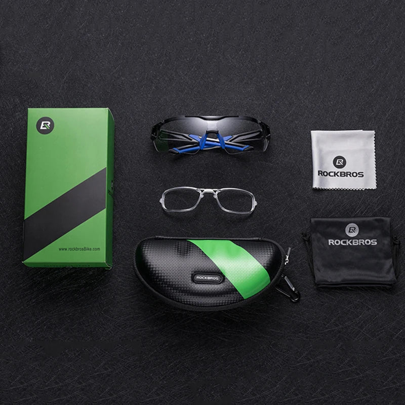 Rockbros Photochromic Cycling Glasses UV400 Protection