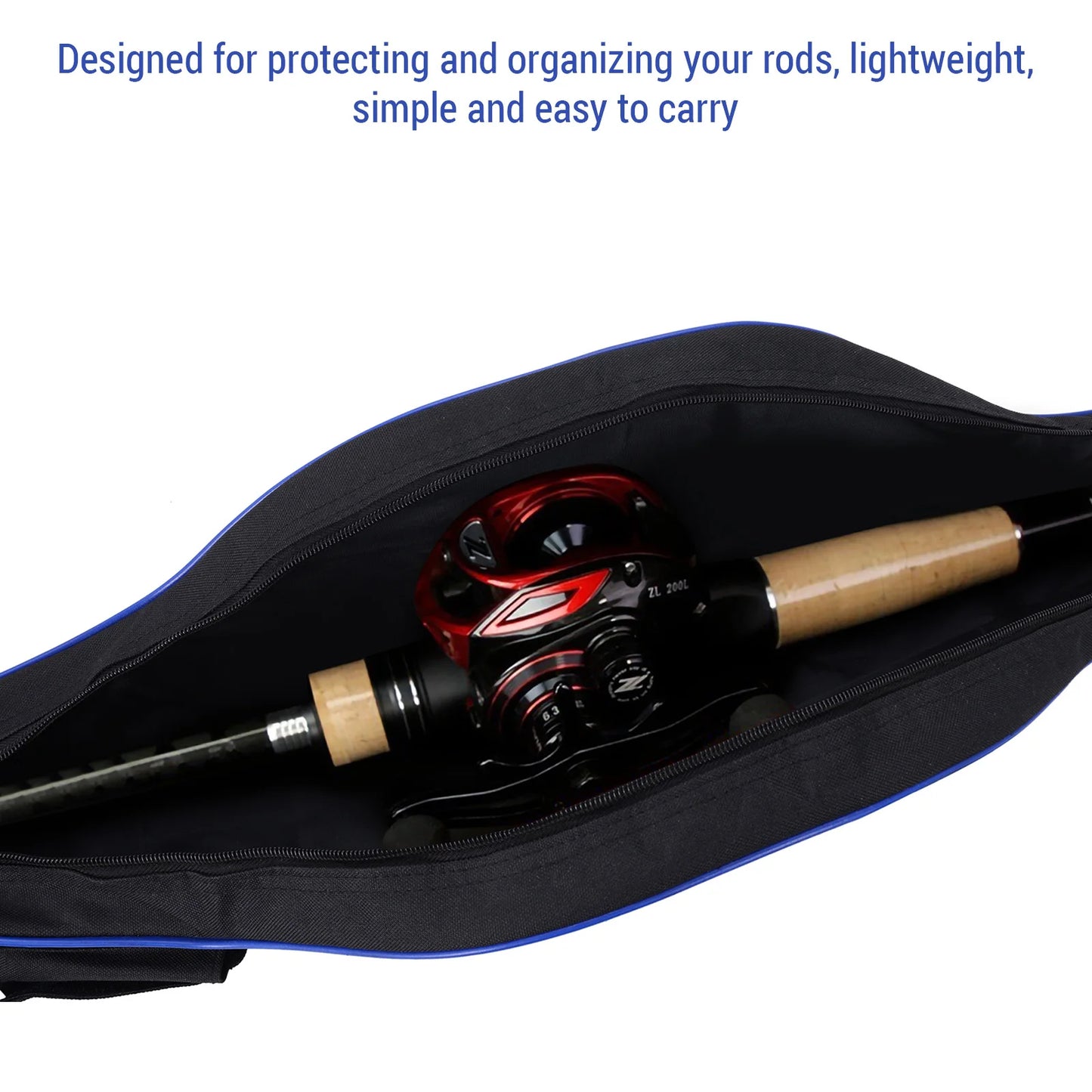 Waterproof Fishing Rod Bag for Easy Tackle Storage