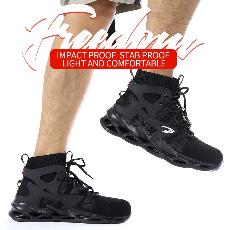 Breathable Anti-Smash Safety Shoes for Ultimate Comfort