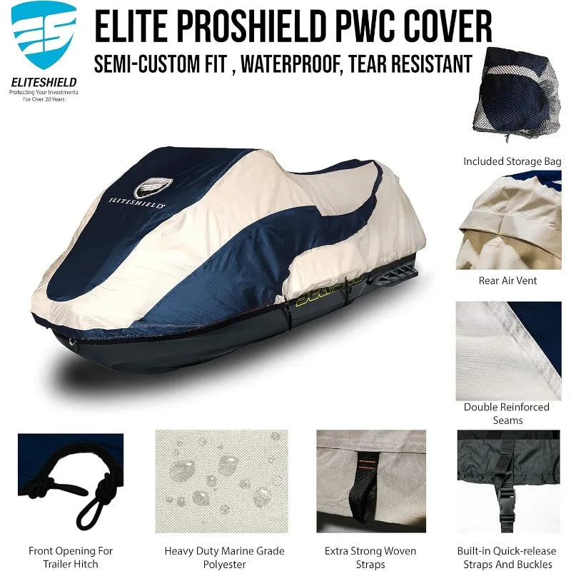 Heavy Duty Waterproof Jet Ski Cover for All Weather Protection