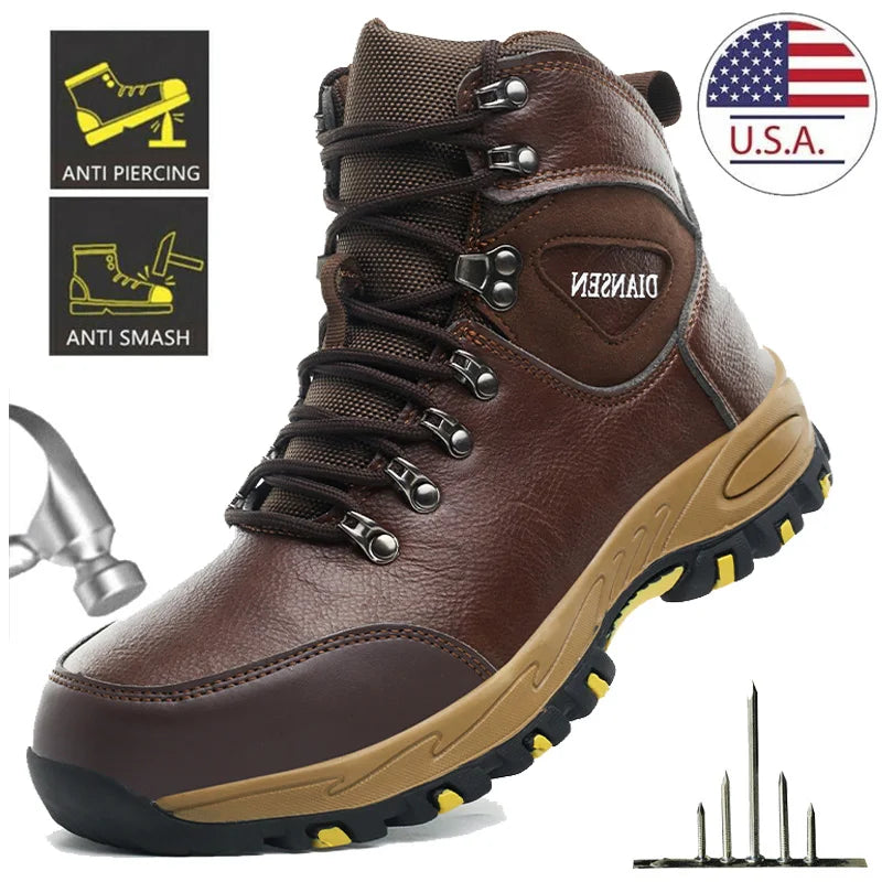 Indestructible Steel Toe Safety Shoes for Ultimate Protection