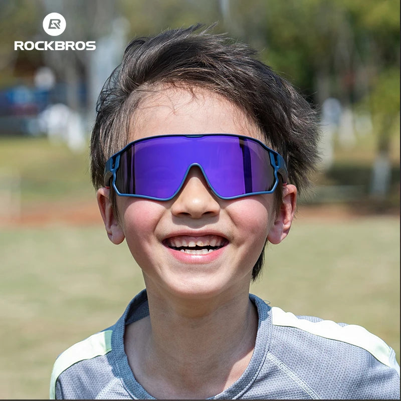 Rockbros Kids Sunglasses Photochromic Polarized Protection