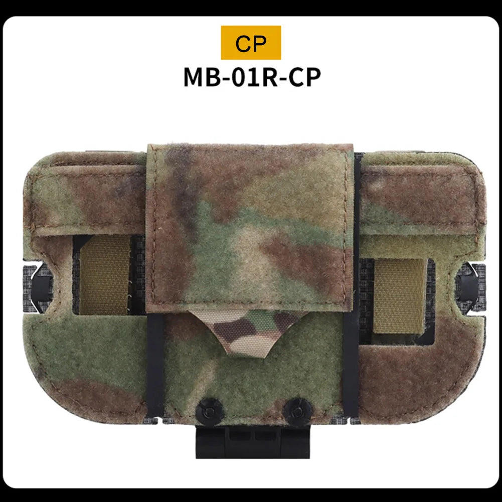 Tactical Vest Phone Holder With Quick Release MOLLE Pouch