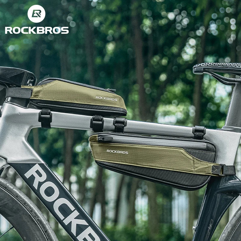 RockBros Top Tube Bag For Bike Phone And Tools Essentials