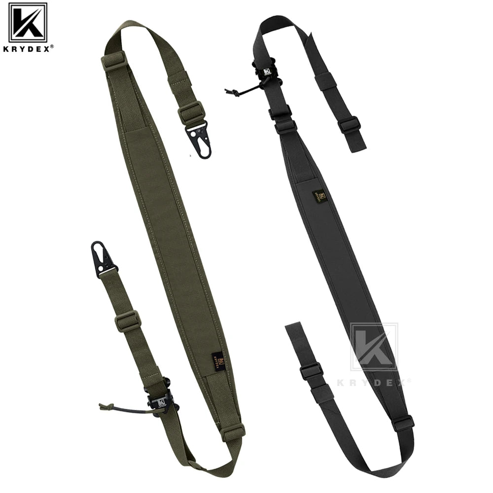 Krydex Tactical Rifle Sling Removable 2 Point 1 Point
