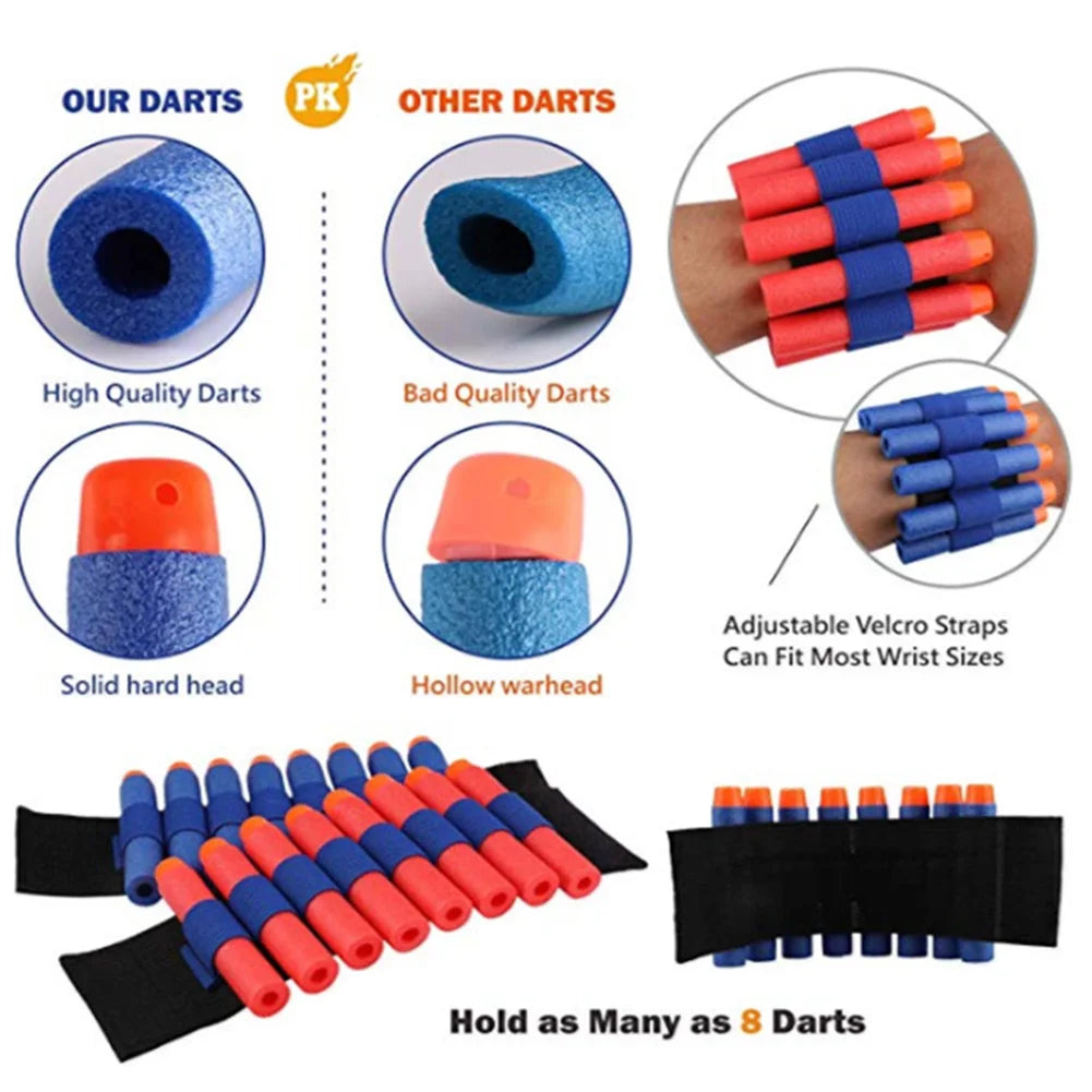 Kids Nerf Vest Kit Soft Protective Undershirt Bundle