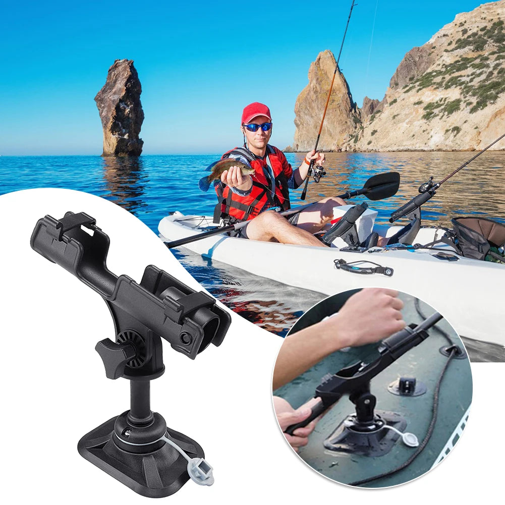 Kayak Fishing Rod Holder Anti Slip Bracket Removable