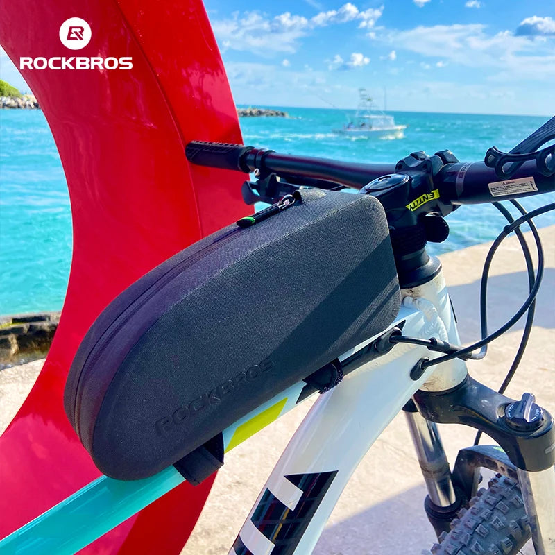 Rockbros Waterproof Front Tube Bag With Large Capacity