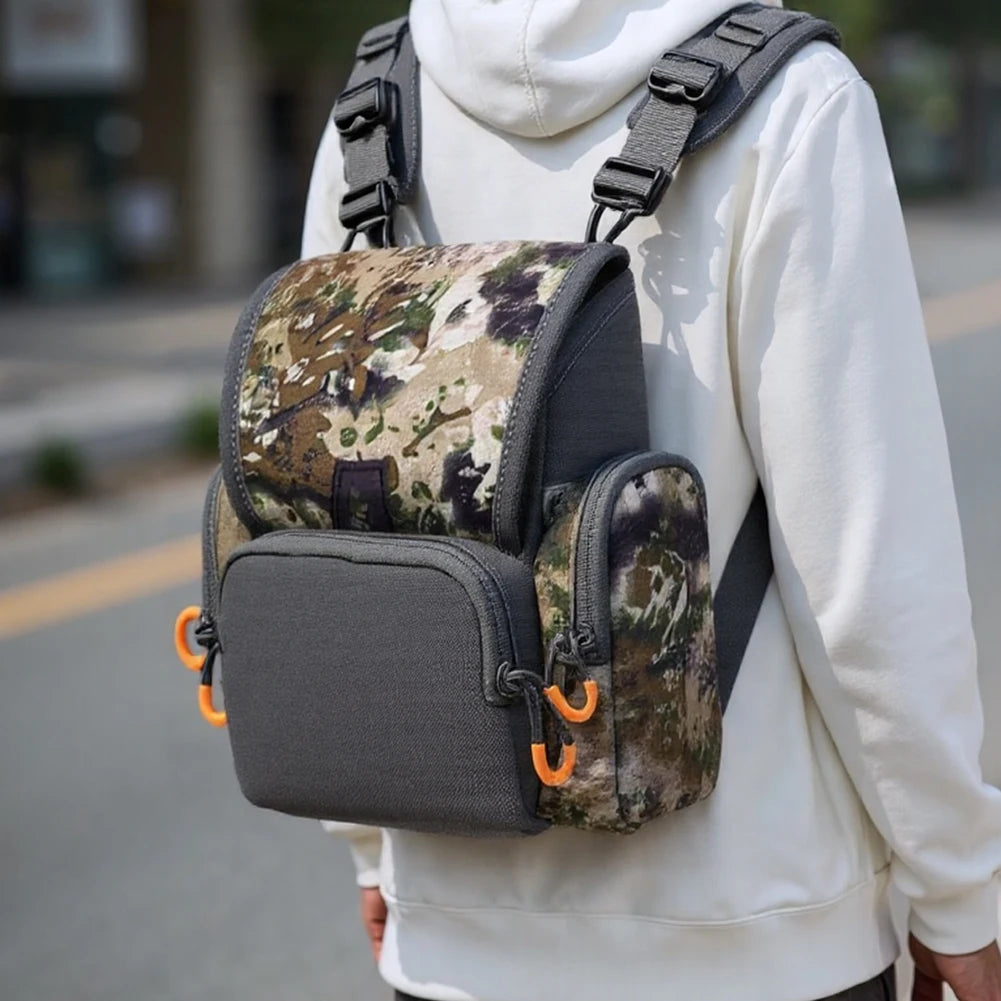 Binocular Harness Chest Pack With Rangefinder Rain Guard