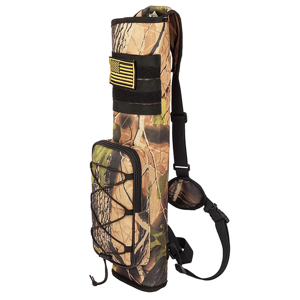 Archery Quiver Bag With Bottom Thickening For Bow Holder