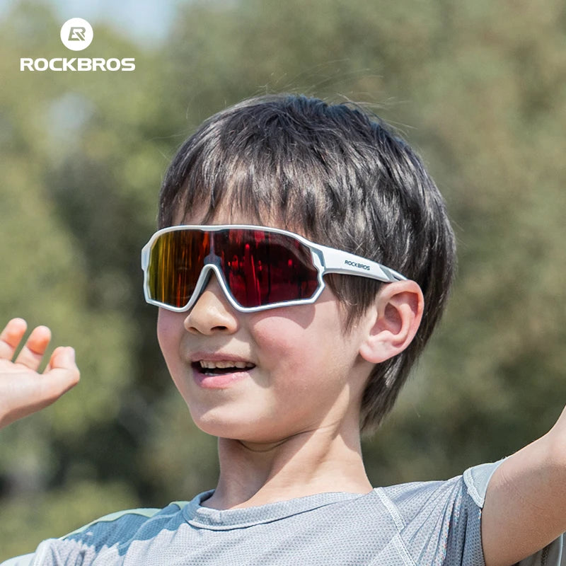 Rockbros Kids Sunglasses Photochromic Polarized Protection