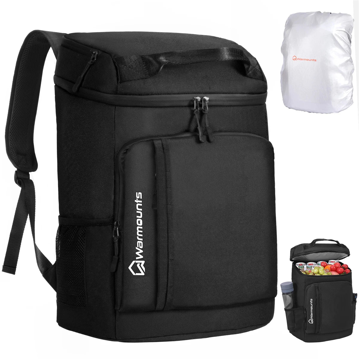 Insulated Backpack Cooler Keeps 36 Cans Cold for 24 Hours