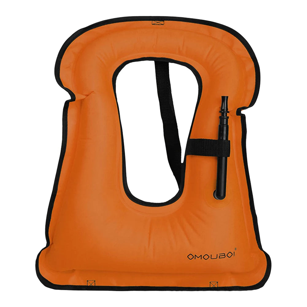 Adjustable Inflatable Snorkeling Vest for Safe Water Fun