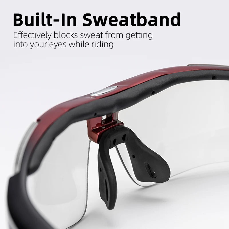 Rockbros Photochromic Cycling Glasses UV400 Protection