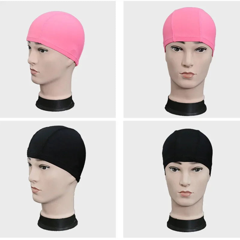 Ultra Thin Nylon Swimming Cap Free Size For Men Women