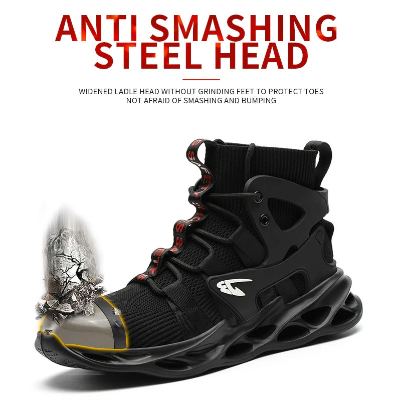 Breathable Anti-Smash Safety Shoes for Ultimate Comfort