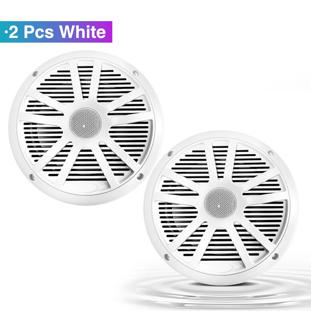 6.5 Inch Waterproof Marine Speakers for Boats and RVs