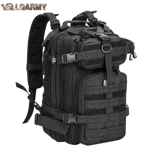 LQARMY 30L Waterproof Tactical Backpack for Outdoor Adventures