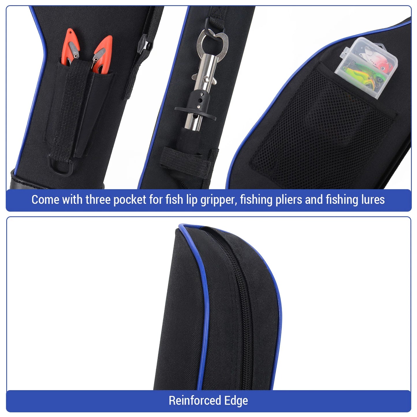 Waterproof Fishing Rod Bag for Easy Tackle Storage