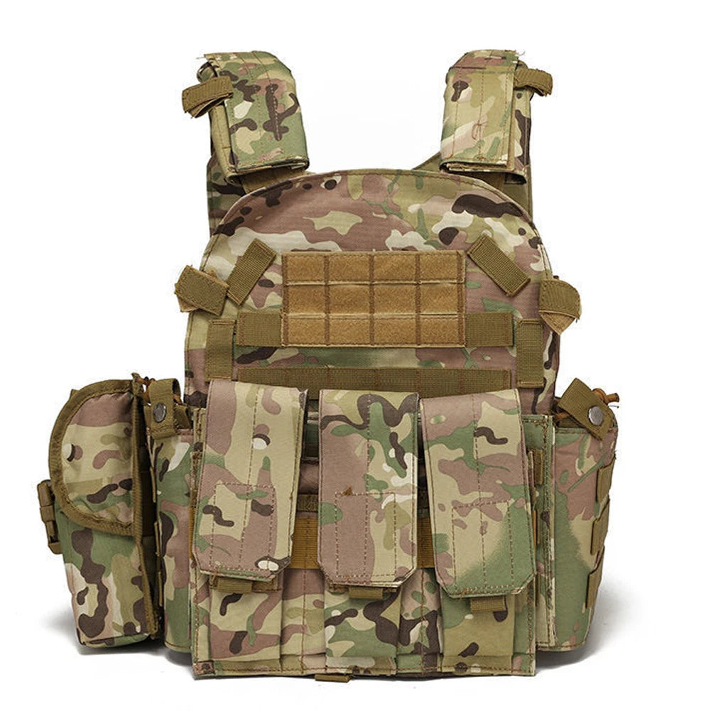 Nylon Tactical Vest Body Armor for Airsoft and Hunting