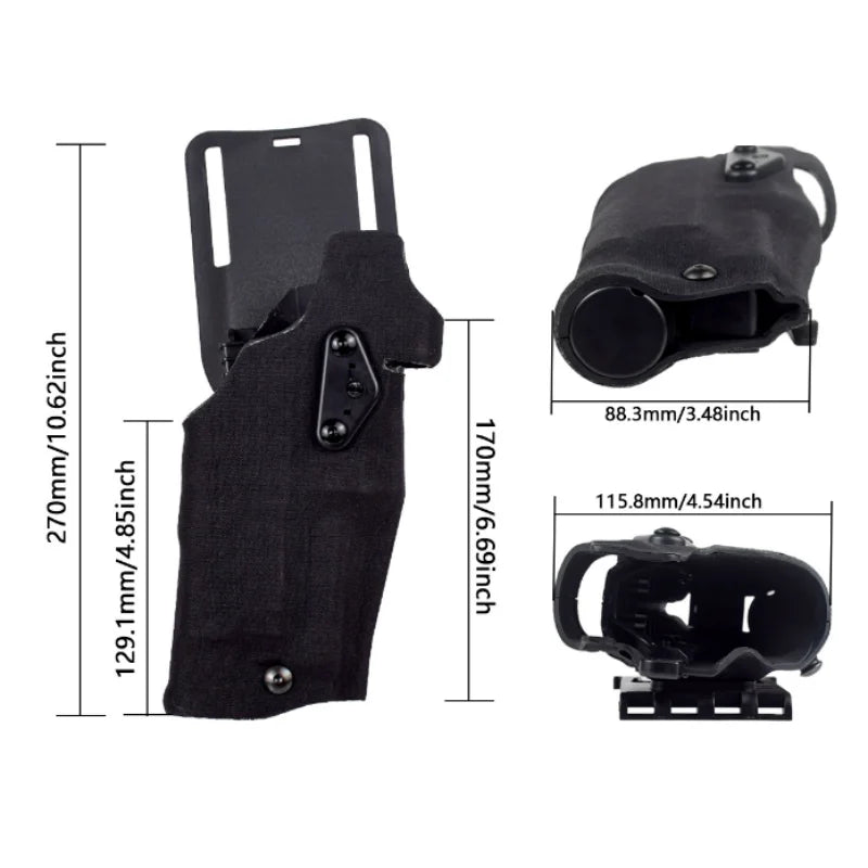 Tactical Pistol Holster Quick Draw Case For Leg Belt